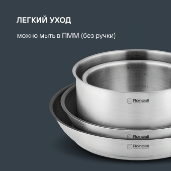 Набор посуды Rondell Stark RDS-1315 5 предметов - купить недорого с доставкой в интернет-магазине