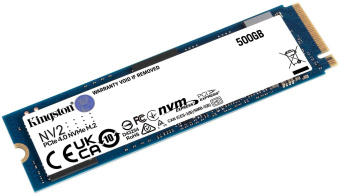 Накопитель SSD Kingston PCI-E 4.0 x4 500Gb SNV2S/500G NV2 M.2 2280 - купить недорого с доставкой в интернет-магазине