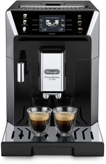 Кофемашина Delonghi ECAM550.65.SB 1450Вт черный/серебристый - купить недорого с доставкой в интернет-магазине