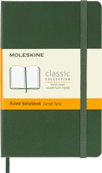 Блокнот Moleskine CLASSIC MM710K15 Pocket 90x140мм 192стр. линейка твердая обложка зеленый - цена, купить или заказать с доставкой в интернет-магазине Блокнот Moleskine CLASSIC MM710K15 Pocket 90x140мм 192стр. линейка твердая обложка зеленый - купить недорого с доставкой в интернет-магазине