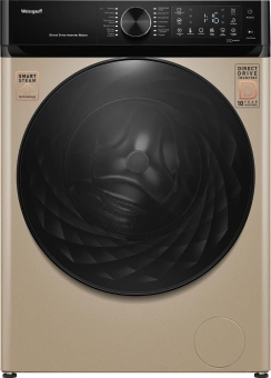 Стиральная машина Weissgauff WM 59411 Direct Drive Inverter Steam Champagne класс: A+++ загр.фронтальная макс.:11кг золотистый инвертор - купить недорого с доставкой в интернет-магазине
