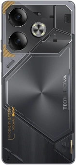 Смартфон Tecno Pova 6 256Gb 8Gb серый моноблок 3G 4G 2Sim 6.8" 1080x2460 Android 14 108Mpix 802.11 a/b/g/n/ac NFC GPS GSM900/1800 Protect FM - купить недорого с доставкой в интернет-магазине