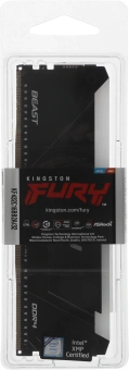 Память DDR4 32GB 3200MHz Kingston KF432C16BB2A/32 Fury Beast RGB RTL Gaming PC4-25600 CL16 DIMM 288-pin 1.35В dual rank с радиатором Ret - купить недорого с доставкой в интернет-магазине