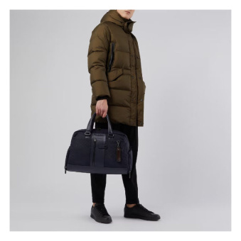 Сумка дорожная Piquadro Brief2 BV4447BR2/N черный нейлон/натур.кожа - купить недорого с доставкой в интернет-магазине