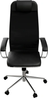 Кресло Метта ErgoLife Set 16 черный сиденье черный сетка с подголов. крестов. металл хром - купить недорого с доставкой в интернет-магазине