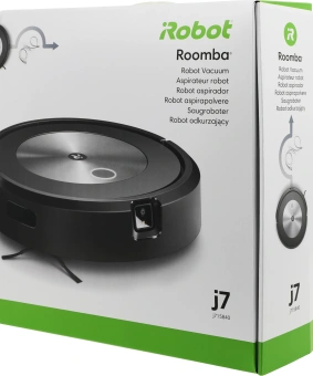 Пылесос-робот Irobot Roomba J7 60Вт черный - купить недорого с доставкой в интернет-магазине