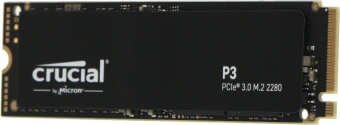 Накопитель SSD Crucial PCIe 3.0 x4 4TB CT4000P3SSD8 P3 M.2 2280 - купить недорого с доставкой в интернет-магазине