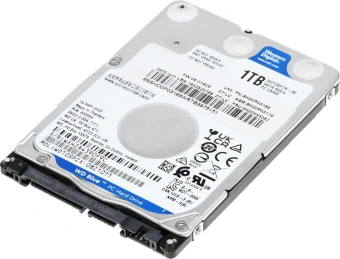 Жесткий диск WD SATA-III 1TB WD10SPZX Notebook Blue (5400rpm) 128Mb 2.5" - купить недорого с доставкой в интернет-магазине