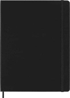Блокнот Moleskine CLASSIC QP092 XLarge 190х250мм 192стр. нелинованный твердая обложка черный - купить недорого с доставкой в интернет-магазине