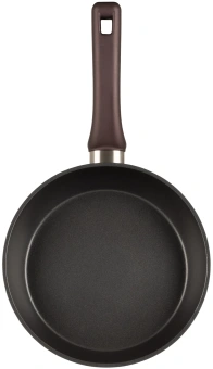 Сковорода Rondell Fest RDA-1338 круглая 24см покрытие: Xylan Plus ручка несъемная (без крышки) черный - купить недорого с доставкой в интернет-магазине