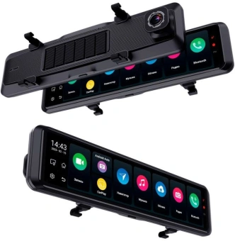 Видеорегистратор TrendVision aMirror 15 Android UNIVERSE черный 1080x1920 1080p 140гр. GPS внутренняя память:64Gb UIS8581A - купить недорого с доставкой в интернет-магазине
