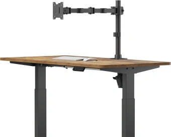 Кронштейн для мониторов Cactus CS-VM-D49-BK черный 17"-49" макс.20кг настольный поворот и наклон - купить недорого с доставкой в интернет-магазине