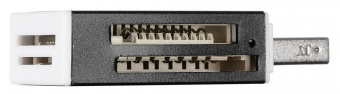 Устройство чтения карт памяти USB2.0 Buro BU-CR-3104 черный - купить недорого с доставкой в интернет-магазине