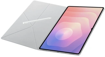 Чехол Samsung для Samsung Galaxy Tab S11 Ultra Book Cover поликарбонат/полиуретан белый (EF-BX930PWEGRU) - купить недорого с доставкой в интернет-магазине