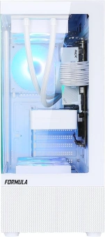 Корпус Formula Crystal Z1 PLUS белый без БП ATX 2x120mm 2xUSB2.0 1xUSB3.0 audio bott PSU - купить недорого с доставкой в интернет-магазине