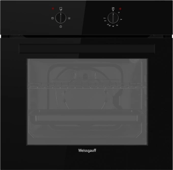 Духовой шкаф Электрический Weissgauff EOM 180 BV черный - купить недорого с доставкой в интернет-магазине