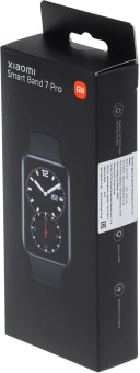 Смарт-браслет Xiaomi Smart Band 7 Pro M2141B1 AMOLED корп.:черный рем.:черный (BHR5970GL) - купить недорого с доставкой в интернет-магазине