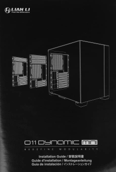 Корпус Lian-Li O11 Dynamic Mini черный без БП ATX 9x120mm 6x140mm 2xUSB3.0 audio bott PSU - купить недорого с доставкой в интернет-магазине