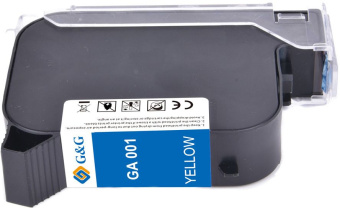 Картридж струйный G&G GA-001Y желт.пигм. (42мл) для G&G GG-HH1001 с чипом - купить недорого с доставкой в интернет-магазине