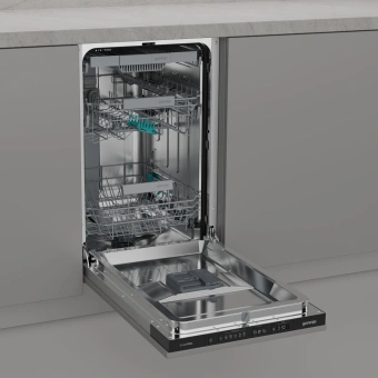 Посудомоечная машина встраив. Gorenje GV563C10 1760Вт узкая нержавеющая сталь - купить недорого с доставкой в интернет-магазине