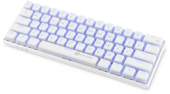 Клавиатура Оклик K763W механическая белый USB беспроводная BT/Radio Multimedia for gamer LED (1920562) - купить недорого с доставкой в интернет-магазине
