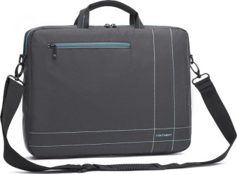 Сумка для ноутбука 15.6" Continent CC-201 GB серый нейлон/полиэстер - купить недорого с доставкой в интернет-магазине