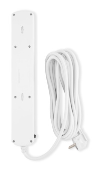 Сетевой фильтр Ippon BK-6-EU-5-16-W 5м (6 розеток) белый (коробка) - купить недорого с доставкой в интернет-магазине