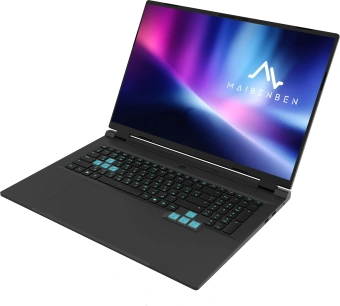 Ноутбук Maibenben X18A-R98957 Ryzen 9 8945HX 24Gb SSD1Tb NVIDIA GeForce RTX 5070 8Gb 18" IPS FHD+ (1920x1200) Windows 11 Home black WiFi BT Cam 5200mAh (X18A-R989570R3RHB4E10) - купить недорого с доставкой в интернет-магазине