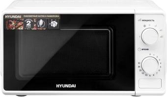 Микроволновая Печь Hyundai HYM-M2044 20л. 700Вт белый - купить недорого с доставкой в интернет-магазине