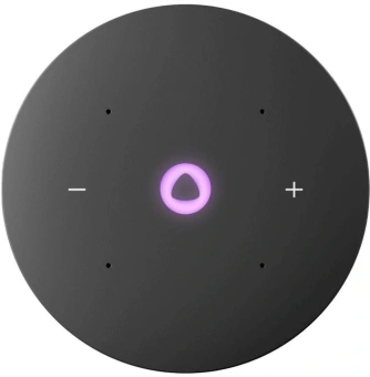 Умная колонка Yandex Станция Мини 3 Алиса черный 12W 1.0 BT/Wi-Fi (YNDX-00027BLK) - купить недорого с доставкой в интернет-магазине