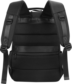 Рюкзак для ноутбука 15.6" Digma Stash S2 черный полиэстер (DGBP15S2BK) - купить недорого с доставкой в интернет-магазине