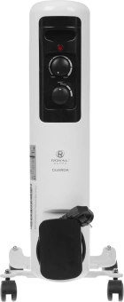 Радиатор масляный Royal Clima Guarda ROR-GU5-1000M 1000Вт белый/серый - купить недорого с доставкой в интернет-магазине