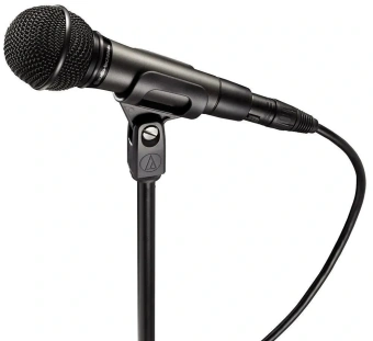 Микрофон проводной Audio-Technica ATM510 черный - купить недорого с доставкой в интернет-магазине
