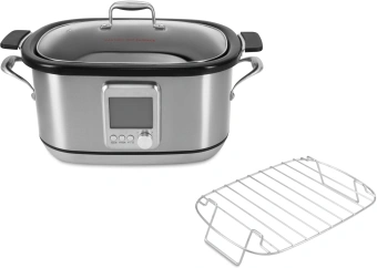 Мультиварка Rondell RDE-MC608 6л 1250Вт серебристый/серый - купить недорого с доставкой в интернет-магазине