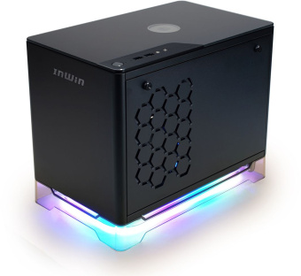 Корпус Inwin CF08A (A1PLUS) черный 650W miniITX 4x120mm 2xUSB3.0 audio - купить недорого с доставкой в интернет-магазине