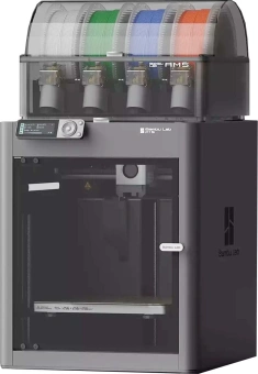 Принтер 3D Bambu Lab P1 S Combo 256x256x256мм ABS/PLA/PETG/Flex/ASA/PC/PET/TPU - купить недорого с доставкой в интернет-магазине
