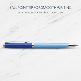 Ручка шариков. Waterman Hemisphere Colour Blocking (2179927) Blue CT M син. черн. подар.кор. - купить недорого с доставкой в интернет-магазине