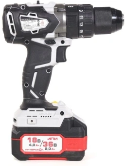 Дрель-шуруповерт Интерскол ДАУ-13/36В 70 аккум. патрон:быстрозажимной (кейс в комплекте) (813.2.2.70) - купить недорого с доставкой в интернет-магазине