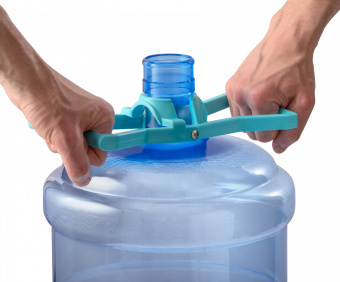 Ручка для 19л бутыли Hotfrost складная голубой - купить недорого с доставкой в интернет-магазине