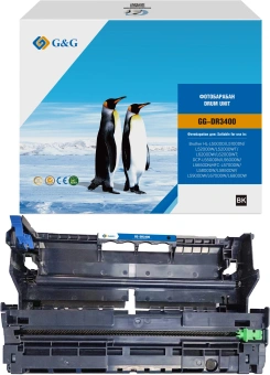 Блок фотобарабана G&G GG-DR3400 DR-3400 черный ч/б:30000стр. для HL-L5000D/L5100DN/L5200DW/L5200DWT/L6200DW/L6200DWT;DCP-L5500DN/L5600DN/L5650DN;MFC-L5700DW/L5800DW/L5850DW/L5900DW/L6700DW/L6800DW Brother - купить недорого с доставкой в интернет-магазине