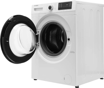 Стиральная машина Hyundai WFE9201 класс: A+++ загр.фронтальная макс.:10кг белый инвертор - купить недорого с доставкой в интернет-магазине