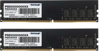 Память DDR4 2x8GB 2666MHz Patriot PSD416G2666K Signature RTL PC4-21300 CL19 DIMM 288-pin 1.2В kit single rank Ret - купить недорого с доставкой в интернет-магазине