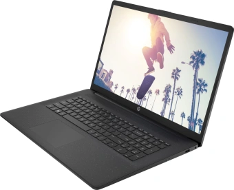 Ноутбук HP 17-cn2187ng Core i3 1215U 8Gb SSD512Gb Intel UHD Graphics 17.3" IPS FHD (1920x1080) Free DOS black WiFi BT Cam (9Q9J5EA) - купить недорого с доставкой в интернет-магазине