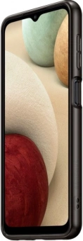 Чехол (клип-кейс) Samsung для Samsung Galaxy A12 Soft Clear Cover черный (EF-QA125TBEGRU) - купить недорого с доставкой в интернет-магазине