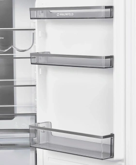 Холодильник Maunfeld MBF177NFWHGR 2-хкамерн. инвертер (КА-00021758) - цена, купить или заказать с доставкой в интернет-магазине Холодильник Maunfeld MBF177NFWHGR 2-хкамерн. инвертер (КА-00021758) - купить недорого с доставкой в интернет-магазине