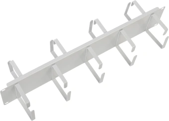 Кабельный органайзер горизонтальный ЦМО ГКО-2-9 двухсторонний кольца 2U шир.:19" глуб.:145.2мм - купить недорого с доставкой в интернет-магазине