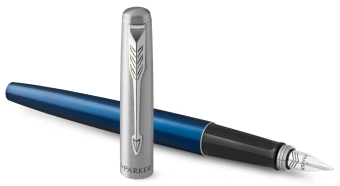 Ручка перьев. Parker Jotter Core F63 (CW2030950) Royal Blue CT M сталь нержавеющая подар.кор. - купить недорого с доставкой в интернет-магазине