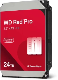 Жесткий диск WD SATA-III 24TB WD240KFGX Red Pro (7200rpm) 512Mb 3.5" - купить недорого с доставкой в интернет-магазине
