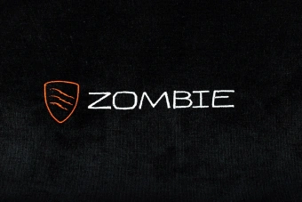 Кресло игровое Zombie Ghost Fabric черный Light-20 с подголов. крестов. пластик - купить недорого с доставкой в интернет-магазине