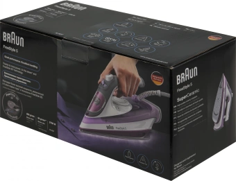 Утюг Braun SI5037VI 2700Вт белый/бронзовый - купить недорого с доставкой в интернет-магазине